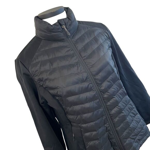 32 degrees heat brand black puffer winter jacket size medium like new - Picture 2 of 14